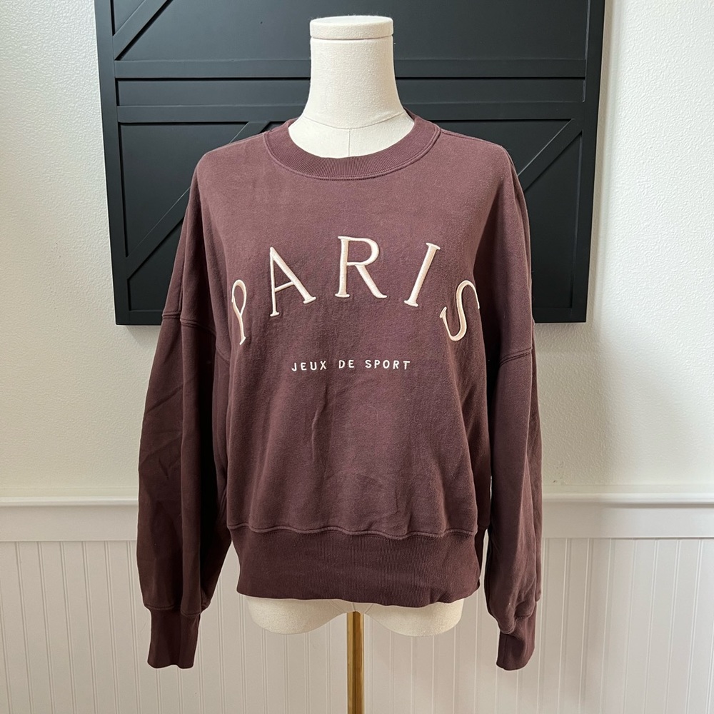 Abercrombie Paris Graphic Crewneck